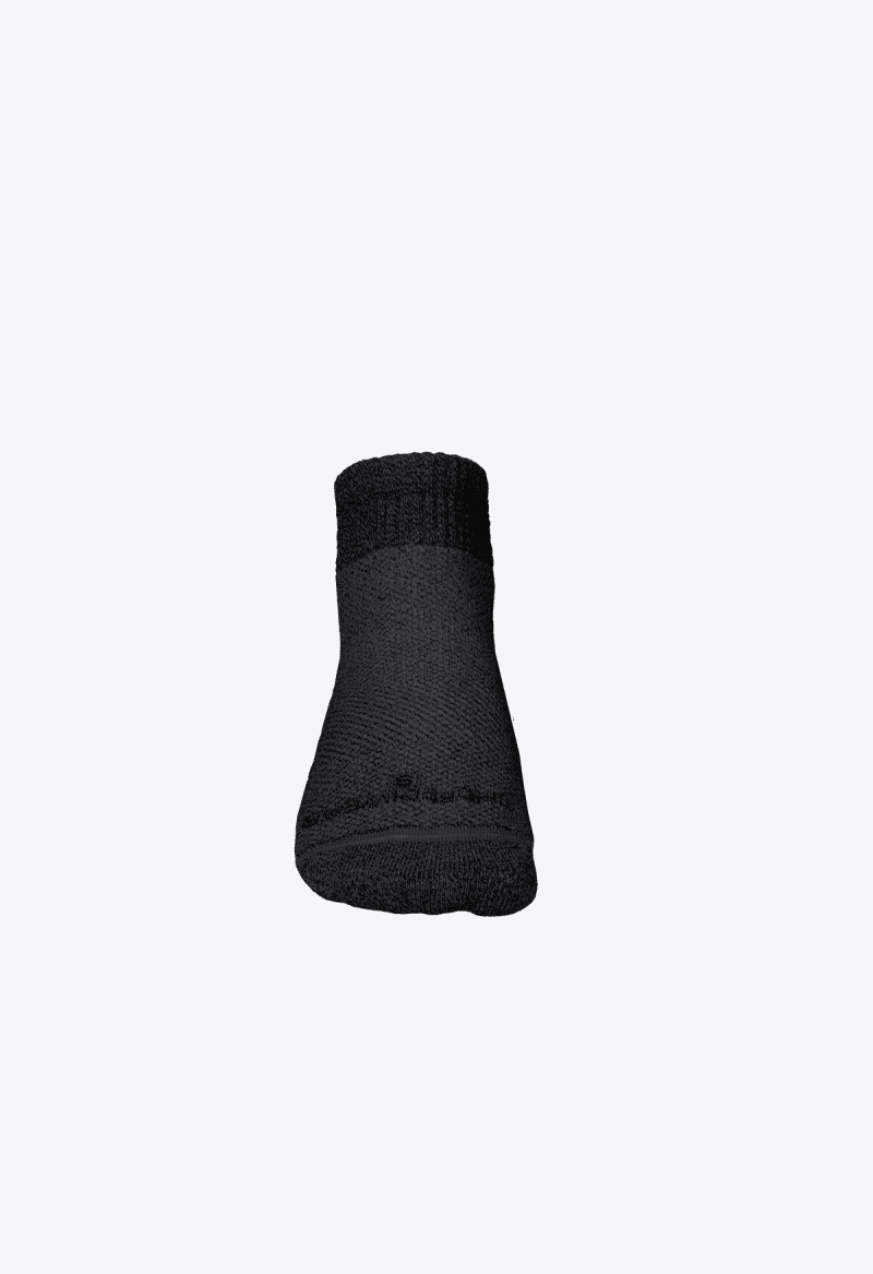 Circulation Socks Black Ankle Front